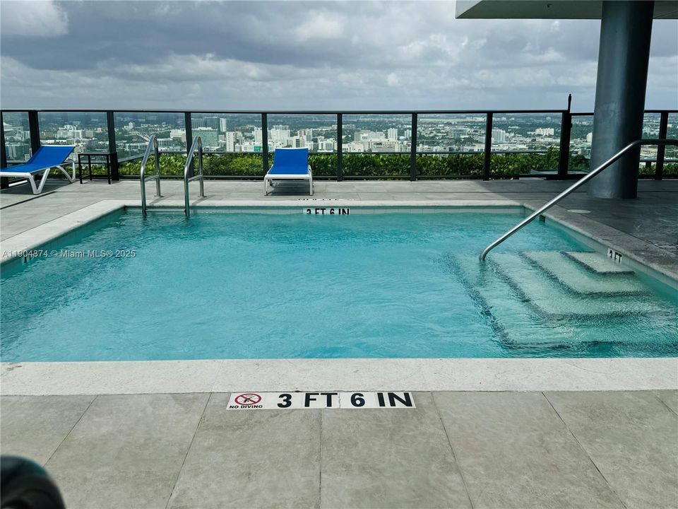 Rooftop Pool with spectacular views