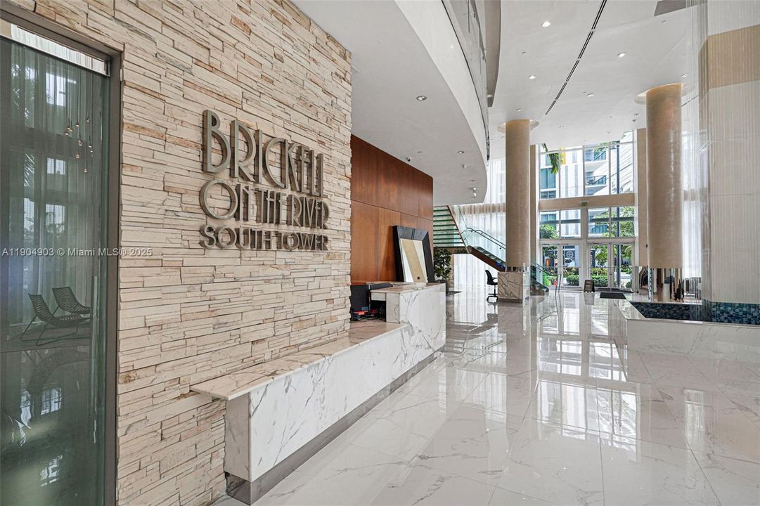 Brickell On the River - South Tower - Newly Renovated Lobby Entrance