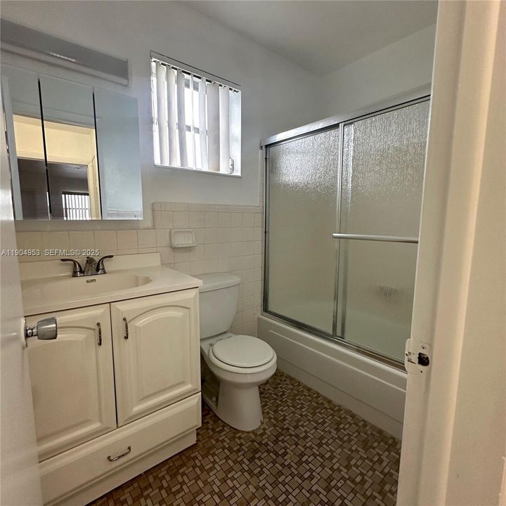 New vanity and mirror.