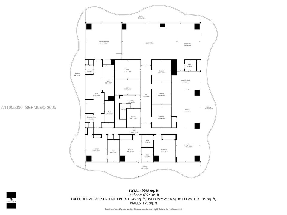 For Sale: $13,900,000 (4 beds, 5 baths, 4992 Square Feet)