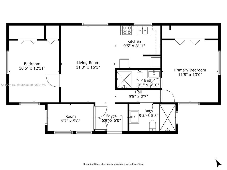 upstairs renovated unit