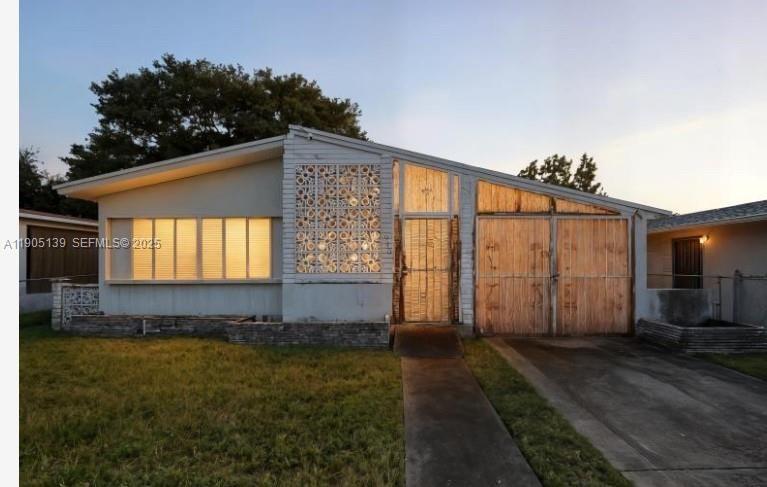Enclosed Garage and Porch