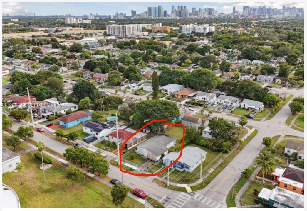 Skyline of Miami Downtown/Miami Beach