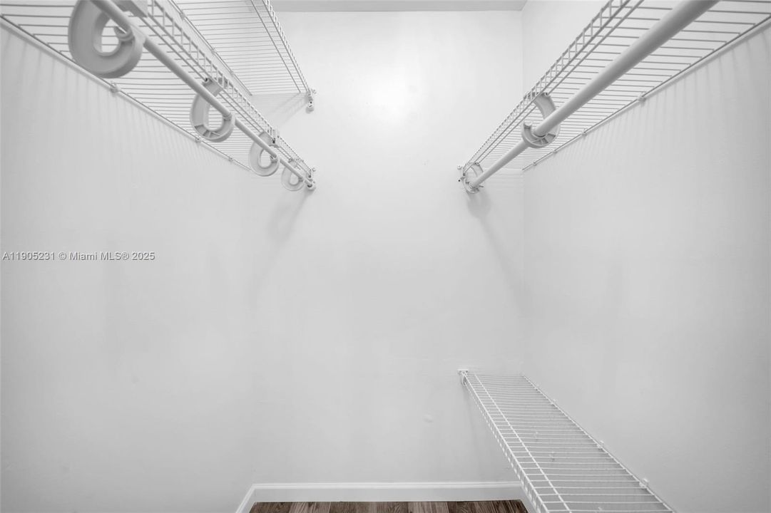 Walk in Bedroom Closet