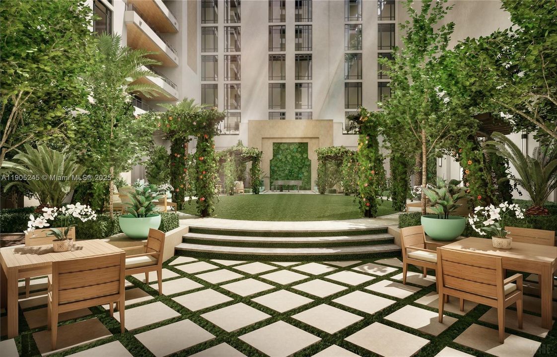 Orchid Garden / Courtyard