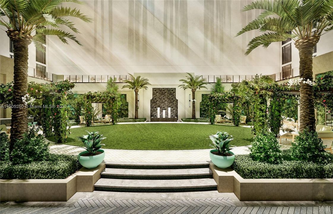 Orchid Garden / Courtyard