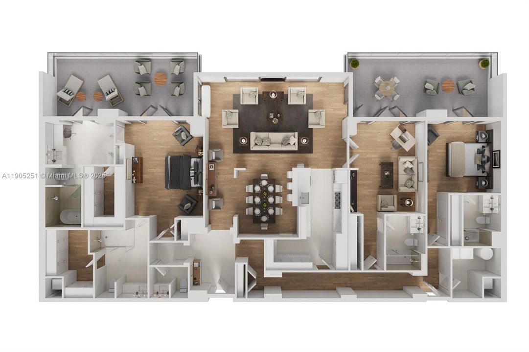 For Rent: $24,000 (3 beds, 4 baths, 2982 Square Feet)