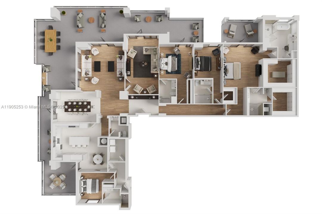 En Renta: $30,000 (4 camas, 5 baños, 3981 Pies cuadrados)