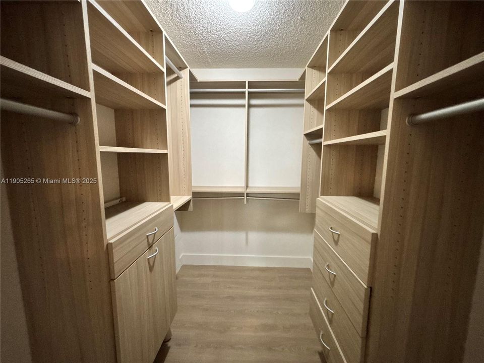 Walk-in closet #1