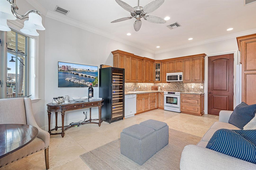 In-Law Suite Living Area & Kitchen