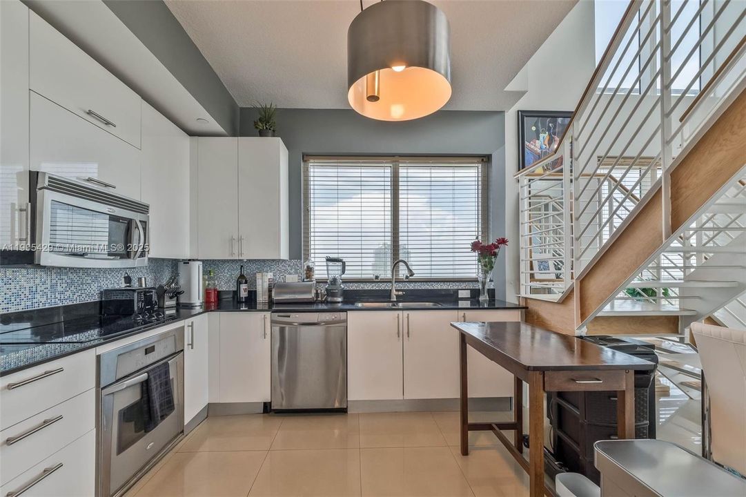 Great condition! One full bathroom and second living area on bottom level.