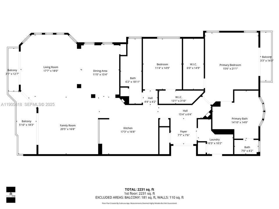 For Sale: $1,999,000 (2 beds, 2 baths, 2394 Square Feet)