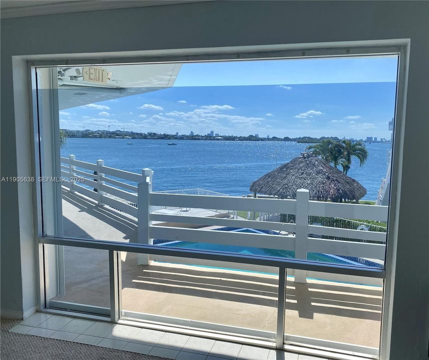 Wide View of Bay from Living Room
