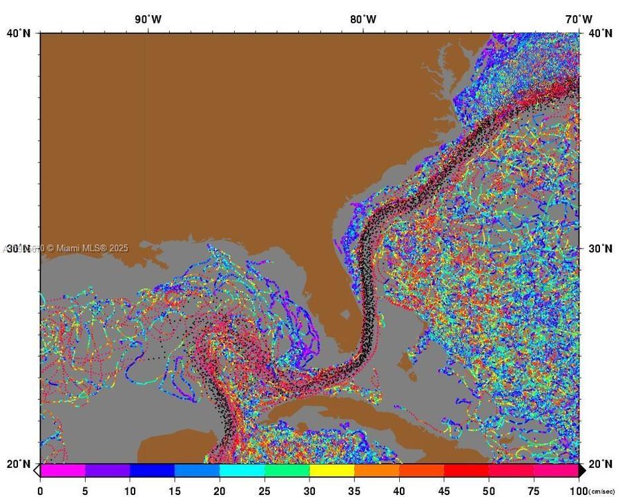 Balmy Gulf Stream Just Offshore