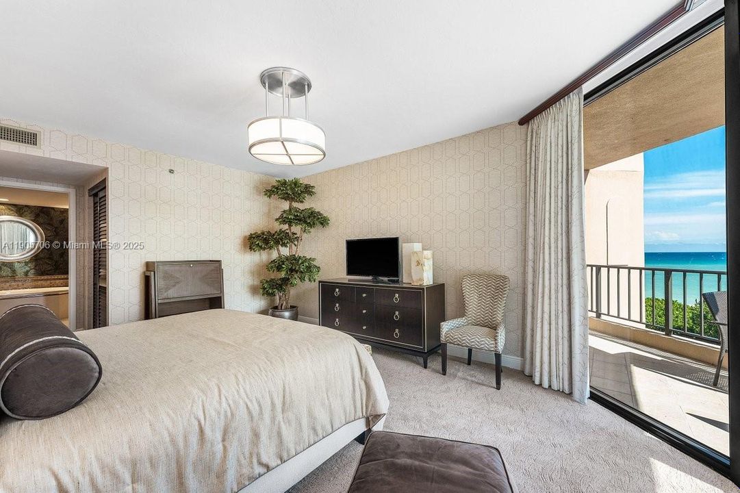 Primary Bedroom with Balcony and Views