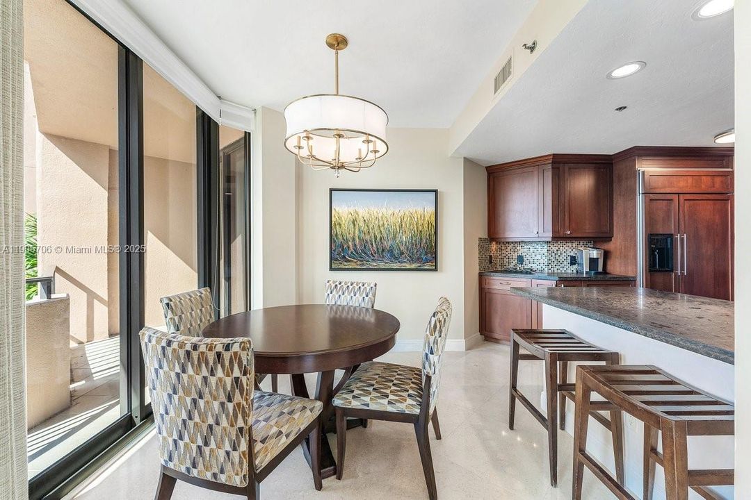 Dining Area off Kitchen and Living Room