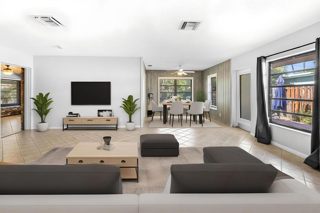 Living room -dining