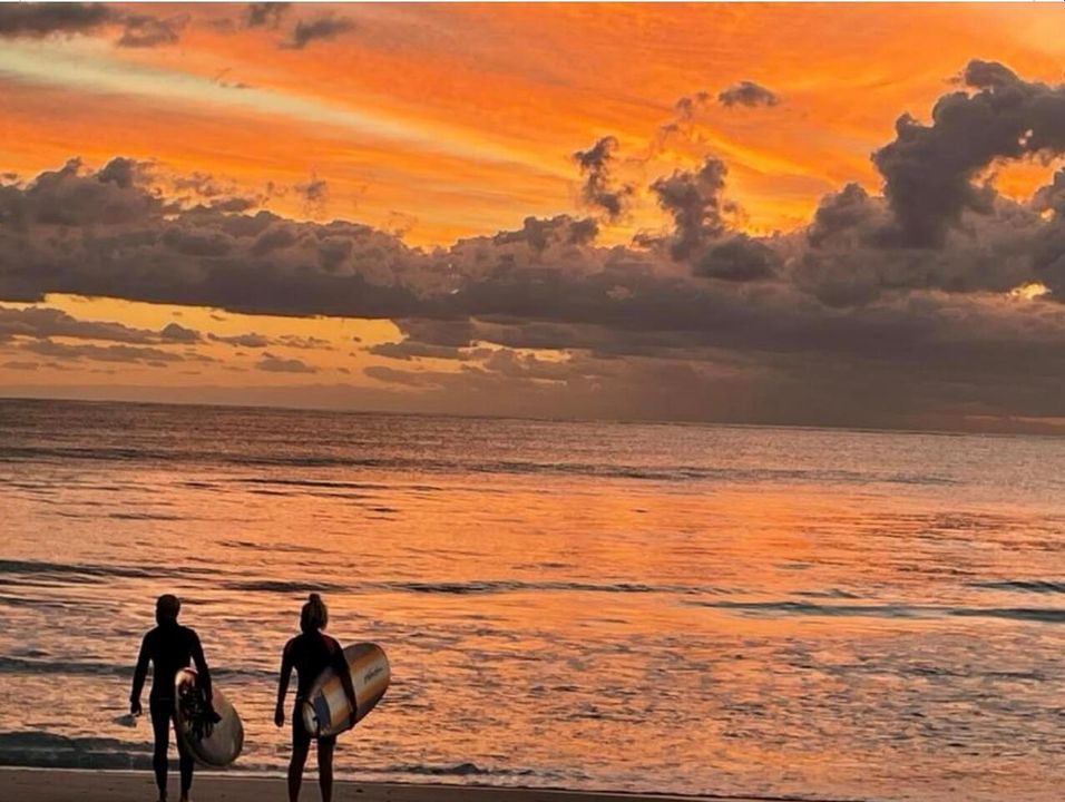 Boynton Beach Sunrise surfers