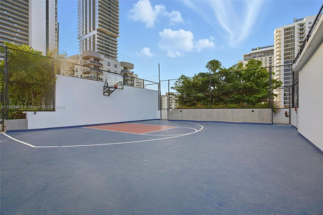 Basketball court