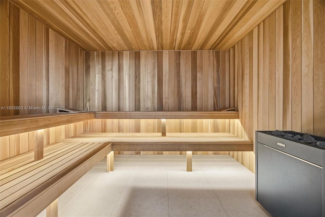 Dry sauna