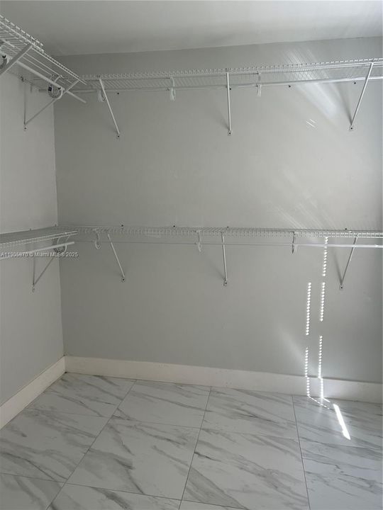 Master bedroom closet
