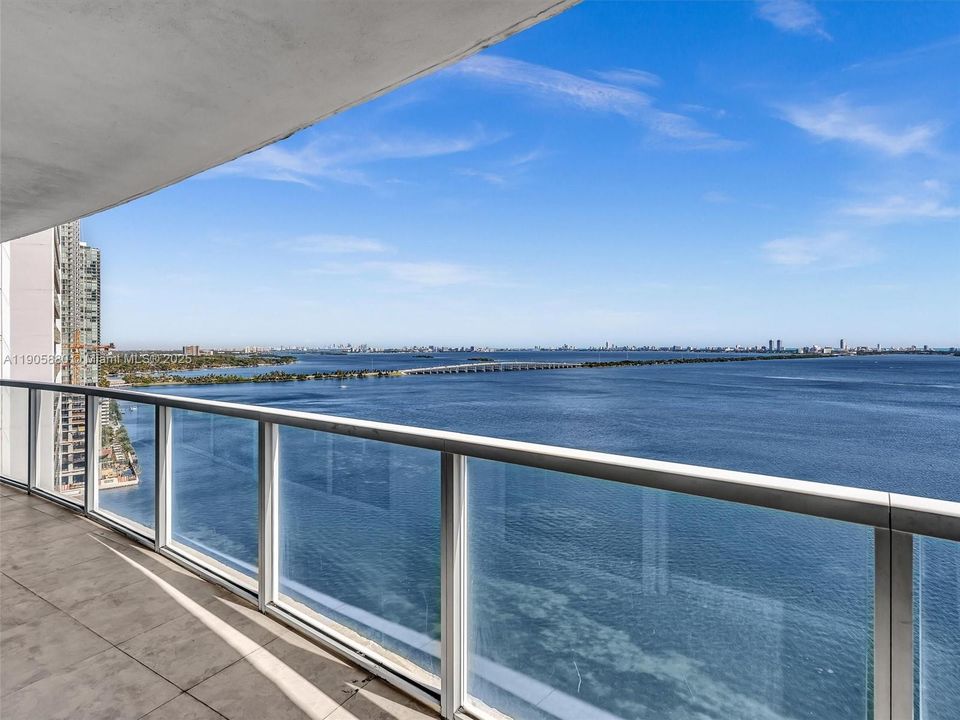 Balcony off 2nd bedroom