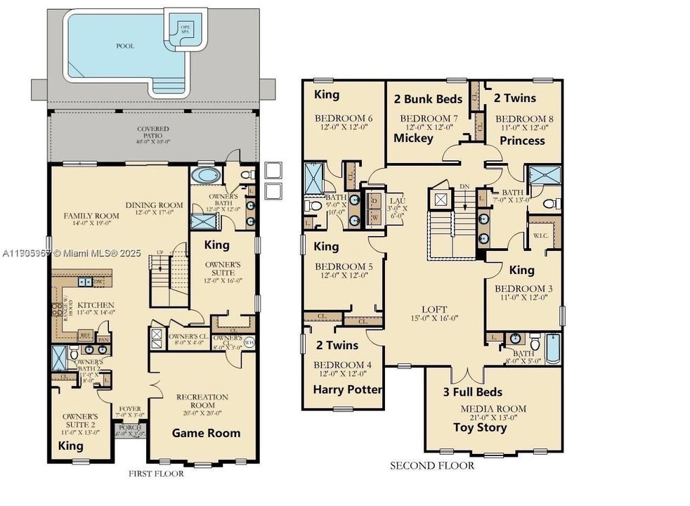 For Sale: $939,000 (8 beds, 5 baths, 4289 Square Feet)