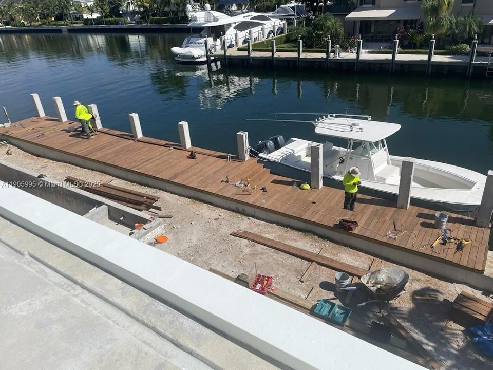 New Ipe Dock - photo as of Nov 7, 2025