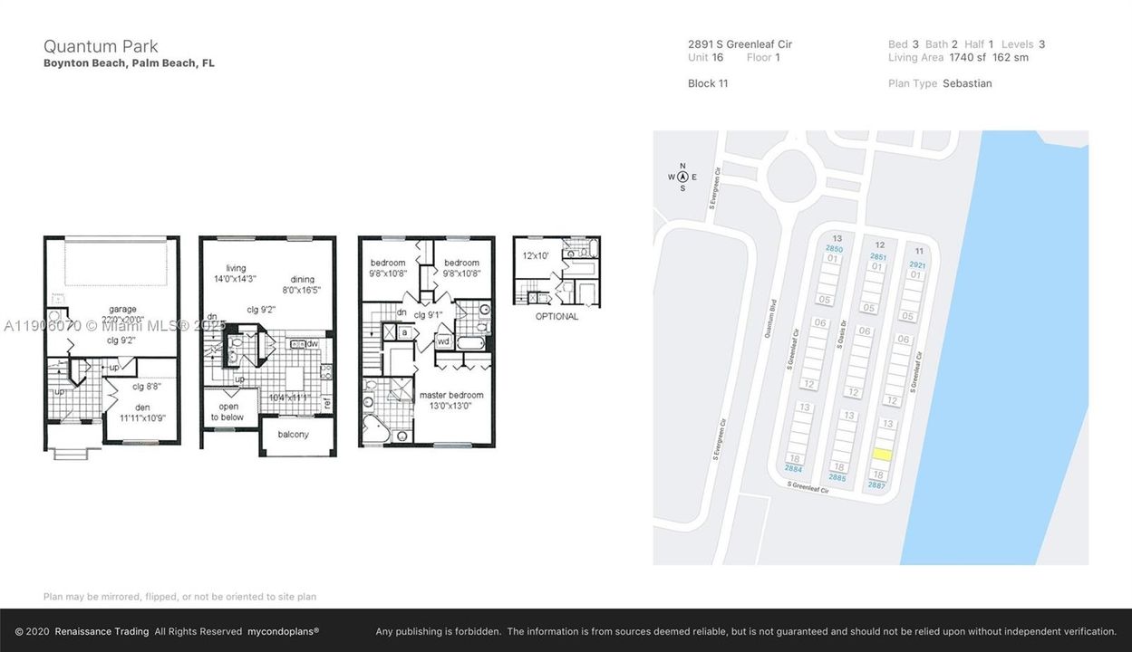 待售: $499,000 (3 贝兹, 2 浴室, 1739 平方英尺)