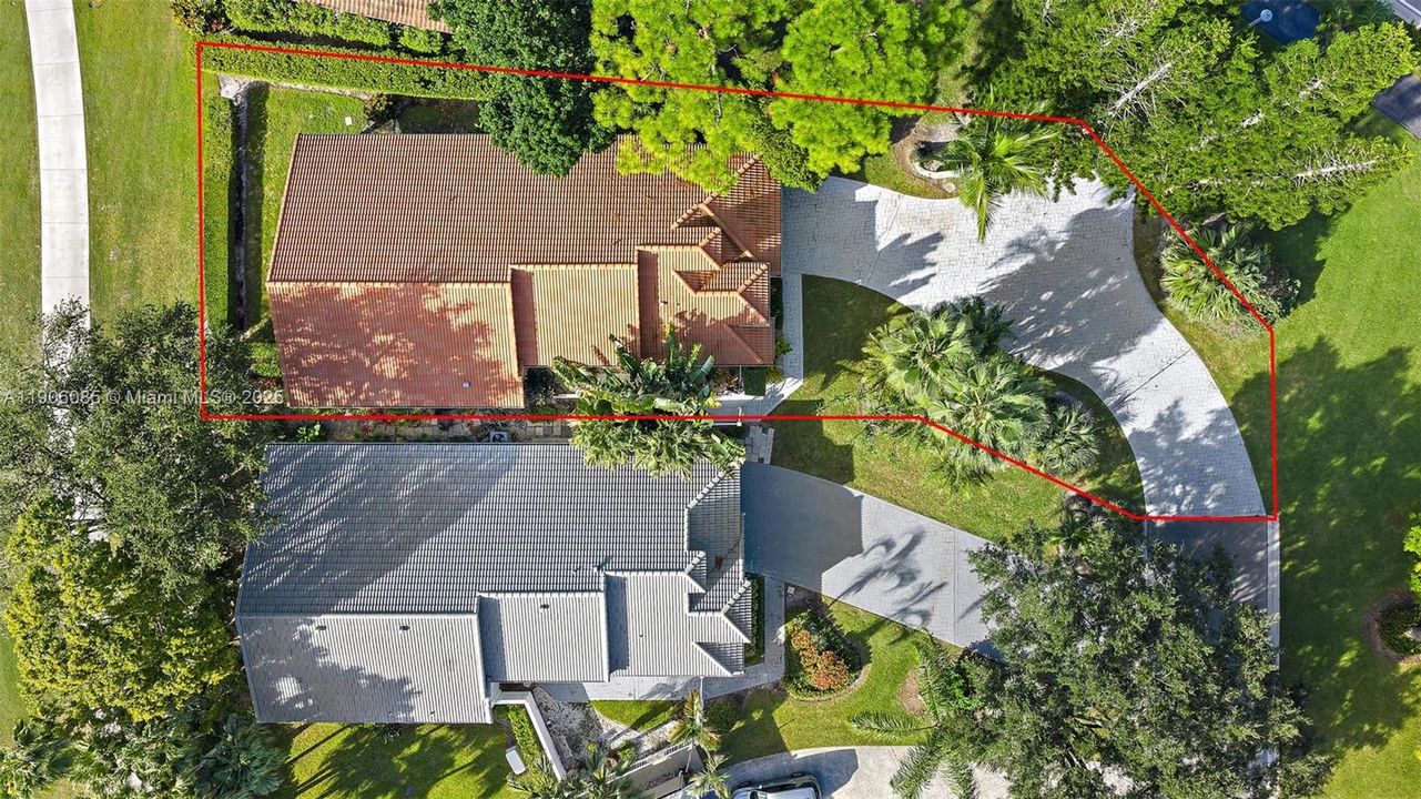 Corner lot with golf views and plenty of privacy. Large driveway with extra parking.