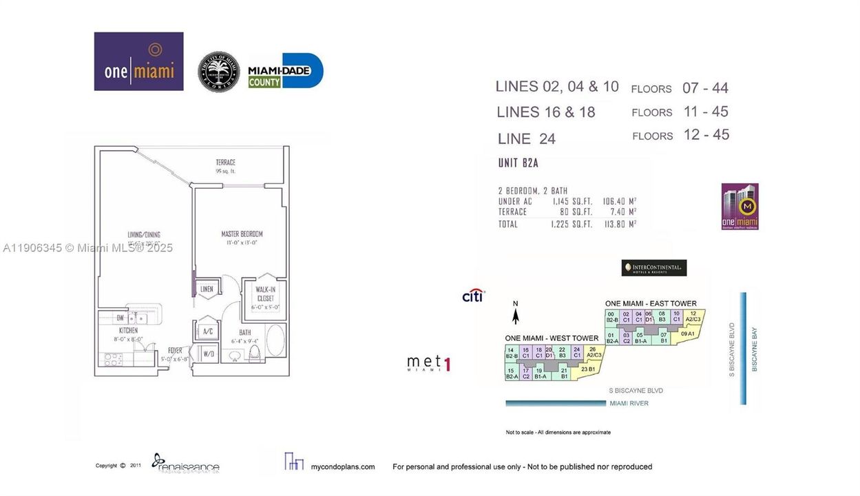 For Rent: $2,875 (1 beds, 1 baths, 846 Square Feet)