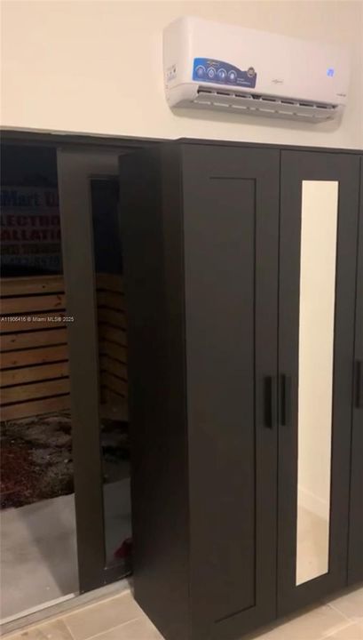 ground level bedroom entrance