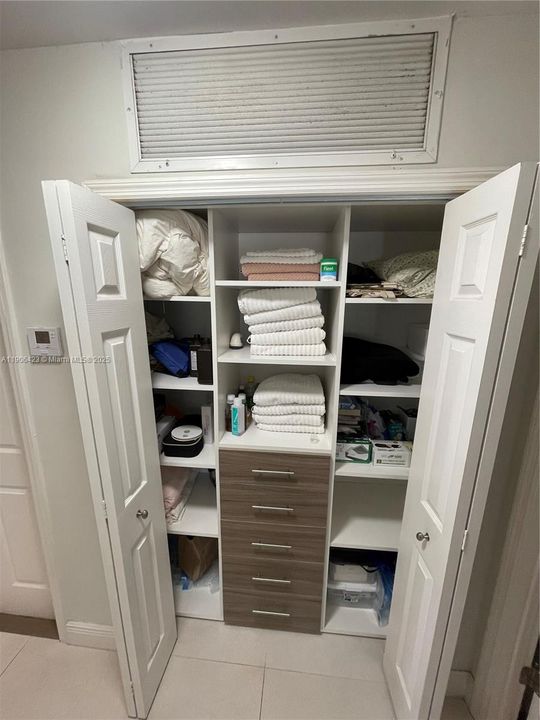Hallway Linen Closet