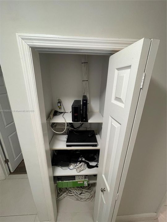 Hallway Closet SMART Control Center