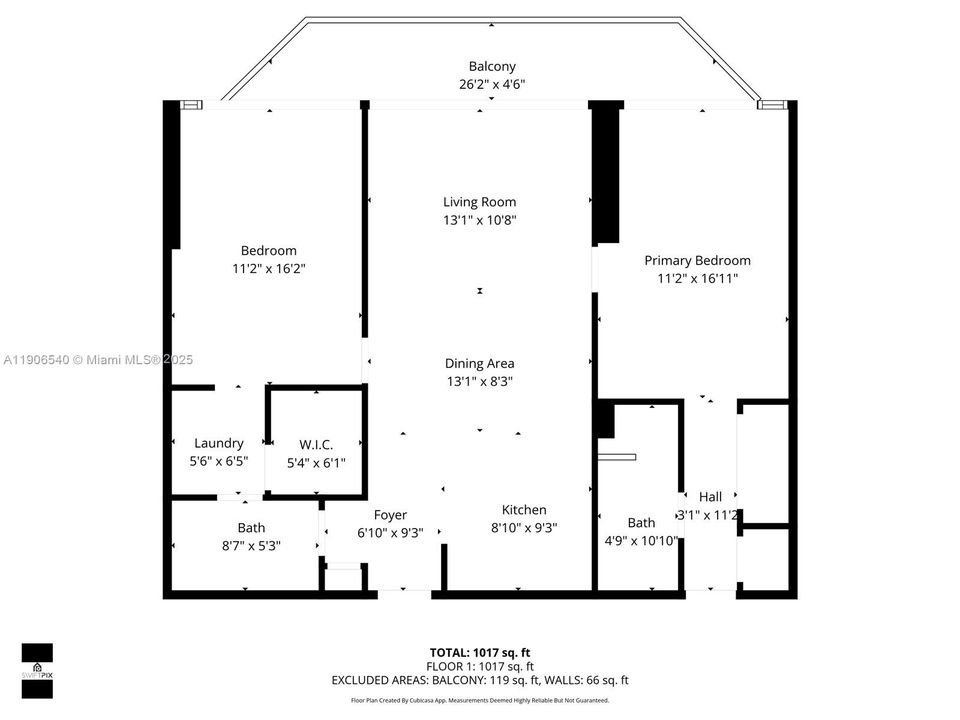 For Sale: $449,000 (2 beds, 2 baths, 1030 Square Feet)