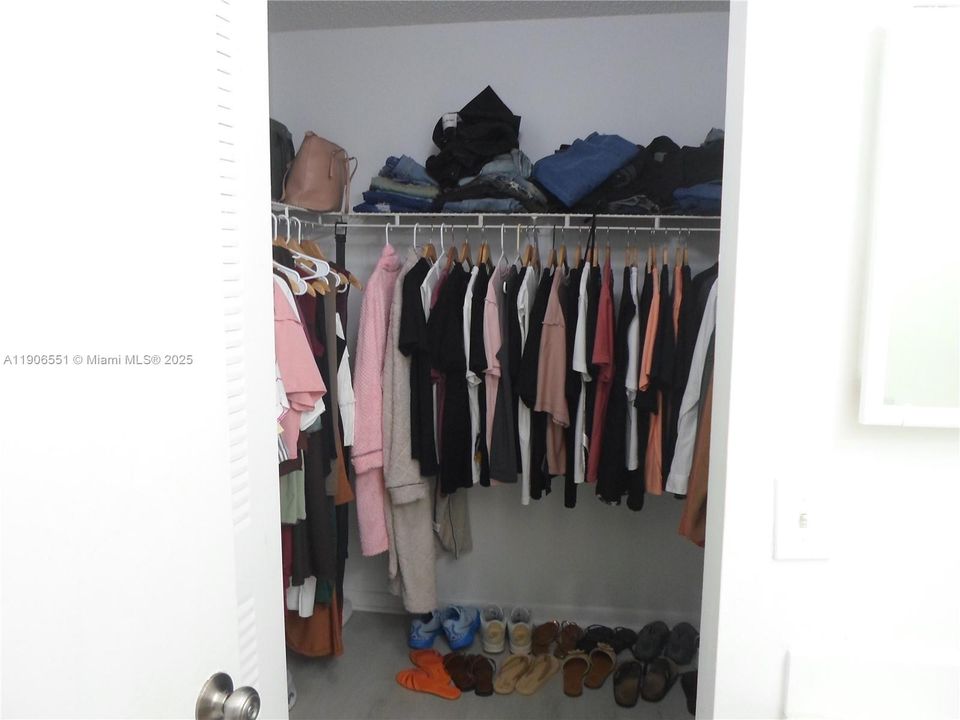 Master closet