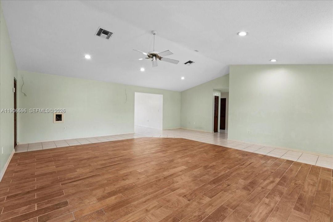 Vaulted Ceiling