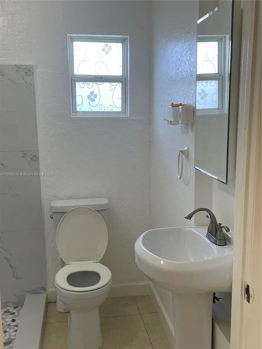 Small window for fresh air and natural light