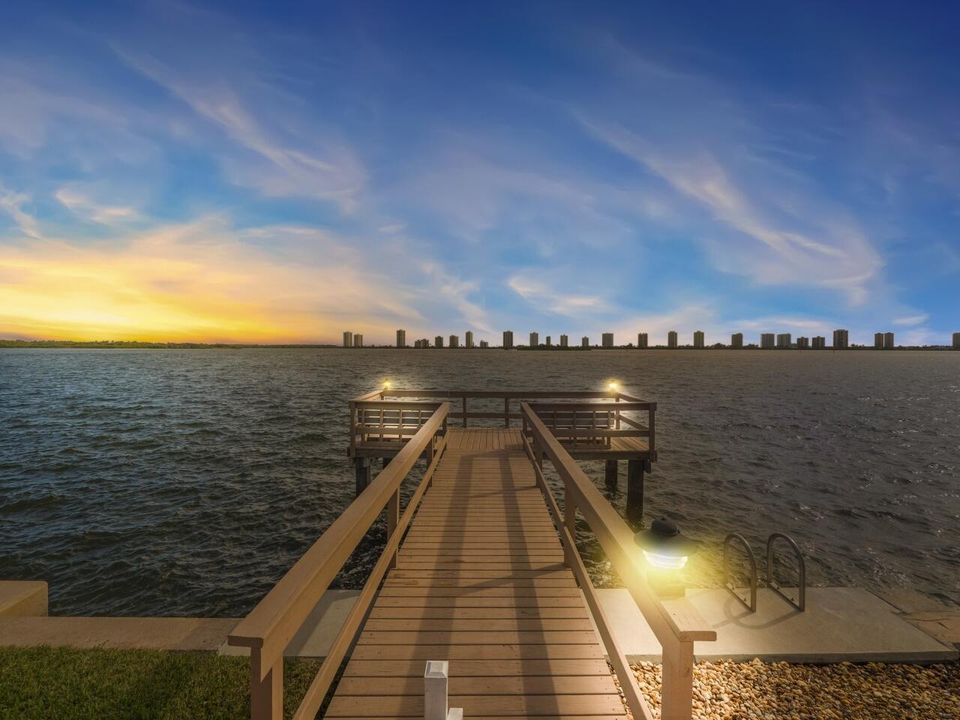 Intracoastal View East from Pier