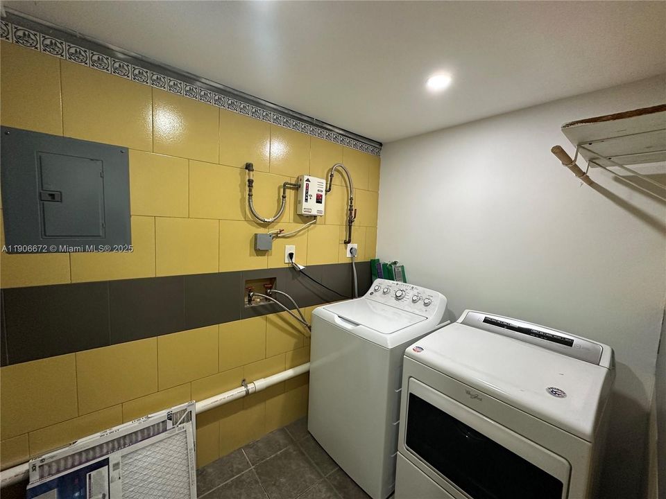 Washer and Dryer Room