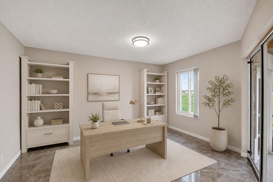 AI GENERATED - OFFICE BEDROOM 3