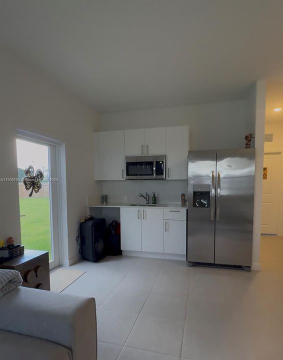 kitchen in the suite