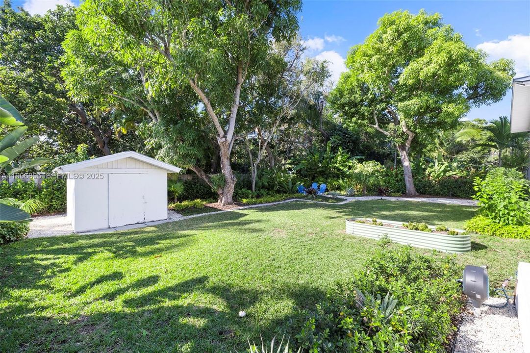 in law-quarters could be built in placed of shed