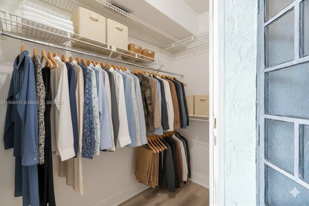 Closet Has Been Digitally Staged