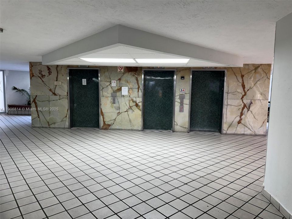 Ground Floor Elevator Lobby