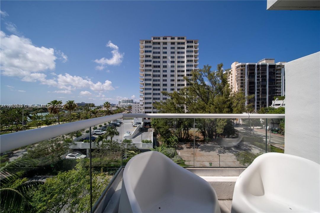 Balcony #1 facing Indian Creek Dr