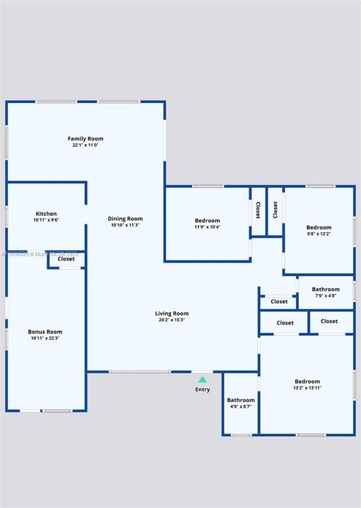 Active With Contract: $499,400 (3 beds, 2 baths, 1495 Square Feet)