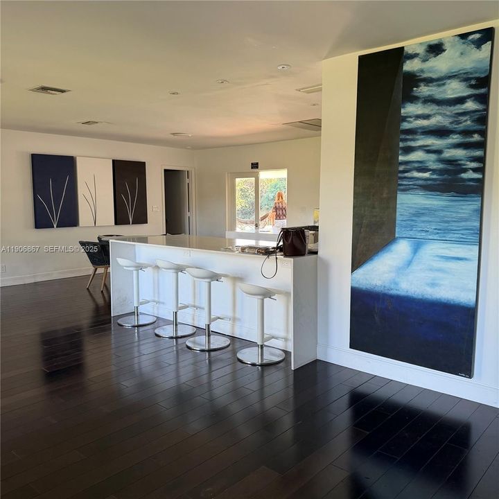 Entrance of the house, left area for dinning room