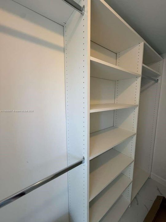 BUILT OUT WALK IN CLOSET IN PRIMARY