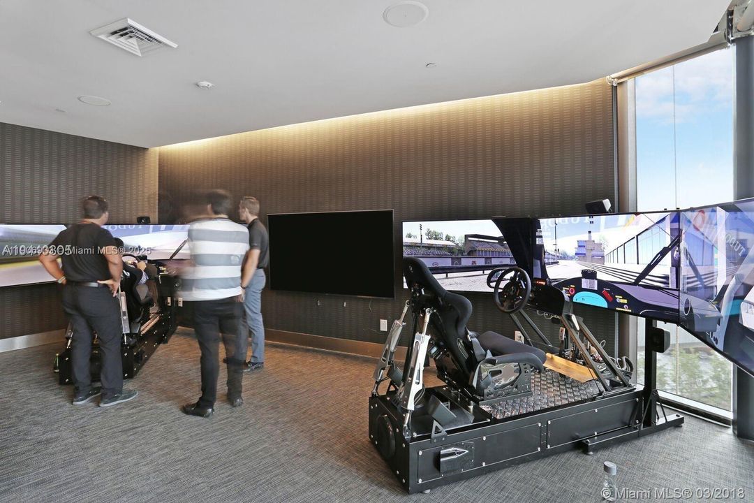 simulator room